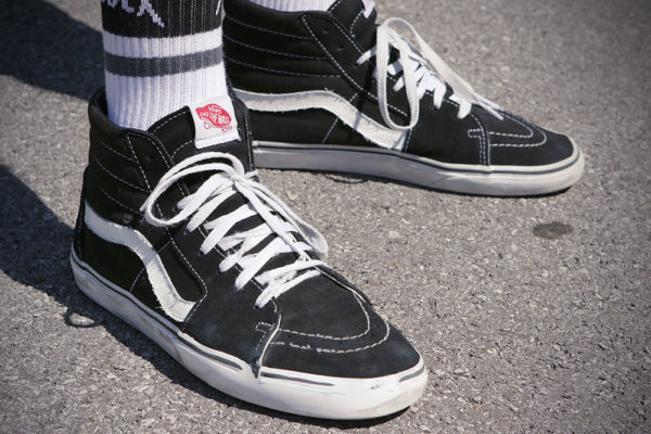 vans high skate shoes