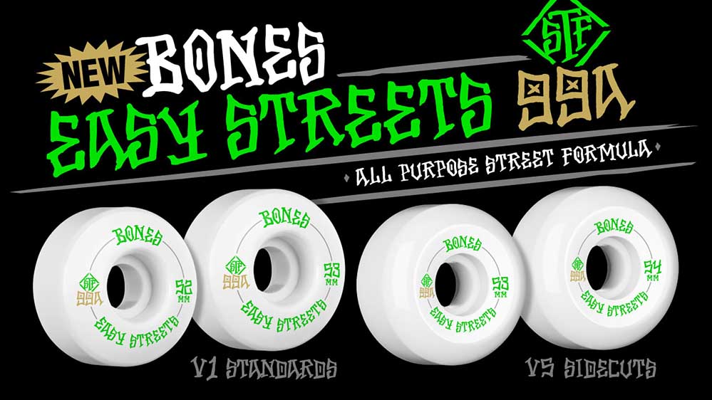 Bones Easy Streets wheels review | skate test | skatedeluxe Blog