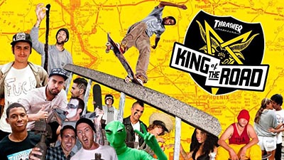 Every year a highlight: The 'King of the Road' Contest from Thrasher magazine