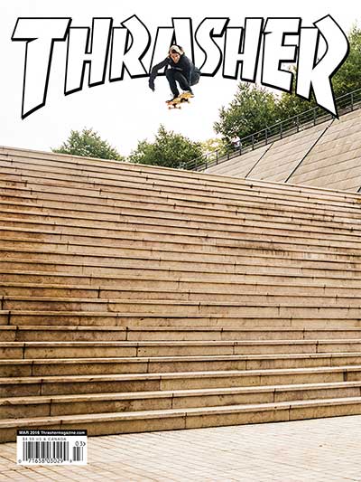 Who created it on the Thrashercover, managed. In this case Jaws.